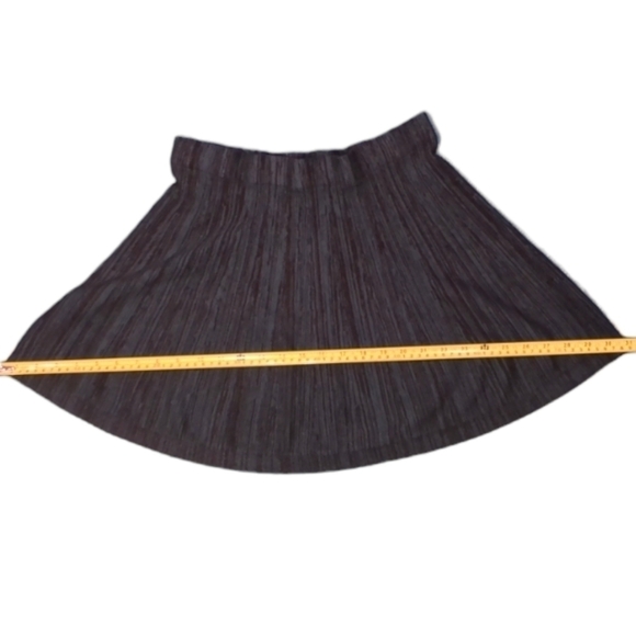 CANDIE'S Dark Olive Green Black Digital Zebra Design Circle Skater Skirt Sz M - Picture 4 of 6